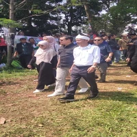 Wabup Subang Agus Masykur Hadiri Halal Bihalal Petani Se-Jawa Barat di Desa Cisaat