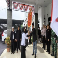 Kirab Pataka di Subang Pembuka Milangkala Kecamatan Kasomalang Ke-17