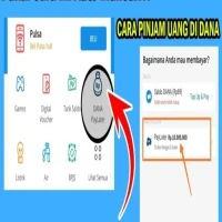 Cara Meminjam Uang Langsung di Aplikasi DANA Tanpa KTP dan Verifikasi Wajah