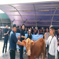 Konsisten, PT. TKG Taekwang Indonesia Salurkan 17 Hewan Kurban