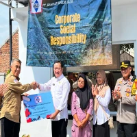 PT Bandar Krida Jala Bantu Pengobatan Pasien Tumor Mata di Subang