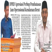 DPRD Subang Minta Perbup Pembatasan Jam Operasional Kendaraan Berat Ditegakkan