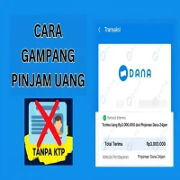 Pinjam Saldo DANA Rp250 Ribu Tanpa KTP, Begini Cara Pinjamnya!