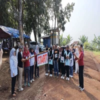 Puskesmas Cibogo Gelar Rockport dan CKG ASN Lintas Sektor di Wisata Bendungan Sadawarna