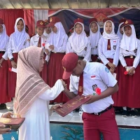 Bertema Gupay Katresna, SDN Sompi Sukses Gelar Pembagian Rapor dan Pelepasan Siswa