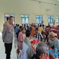 Meriahkan HUT Bhayangkara 79 tahun 2025, Polsek Pusakanagara Gelar Turnamen Catur