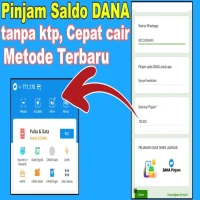 Cara Pinjam Saldo DANA 100 Ribu Tanpa Verifikasi Wajah dan KTP, Mudah dan Cepat!