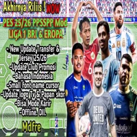 Download eFootball PES 2026 PPSSPP MOD BRI Liga 1 Indonesia & Eropa Full Update: Kits & Kamera PS5!