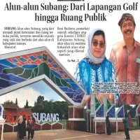 Alun-alun Subang: Dari Lapangan Golf hingga Ruang Publik