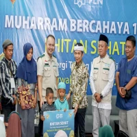 YBM PLN Purwakarta Gelar Sunatan Massal Untuk 80 Anak Kurang Mampu di Kabupaten Purwakarta