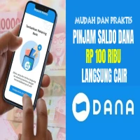 Pinjaman Online Saldo DANA Rp100.000 Langsung Cair: Mudah dan Praktis!