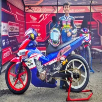 'Bocah Kampung' #119 Al-Jabbaar Ukir Prestasi di Kejurnas Motoprix Boyolali