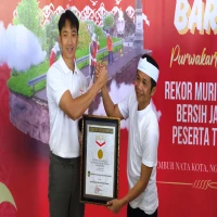 "Ngosrek Bareng" Cetak Rekor MURI, Diikuti 401.000 Orang Se-Purwakarta