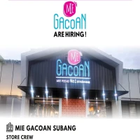Lowongan Kerja Mie Gacoan Subang Terbaru: Store Crew (Lulusan SMA/SMK Boleh Daftar!)