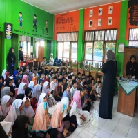 Mahasiswa STAI Subang Edukasi Bahaya Rokok ke Siswa SD