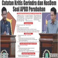Bukan 'Paduan Suara', Fraksi Gerindra dan NasDem Beri Catatan Kritis terhadap Perubahan APBD Subang