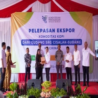 Subang Ekspor 54 Ton Kopi ke Tiongkok
