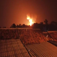 Ledakan Sumur Gas Pertamina Cidahu Subang, Dua Orang Alami Luka Bakar