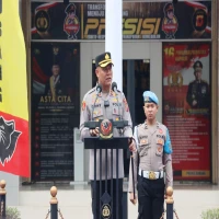 Kapolres Subang Minta Kapolsek Dukung Ketahanan Pangan