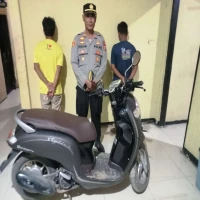 Polres Karawang Ringkus Dua Penadah Motor Curian