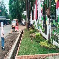 SMAN 2 Subang Miliki Taman Baru