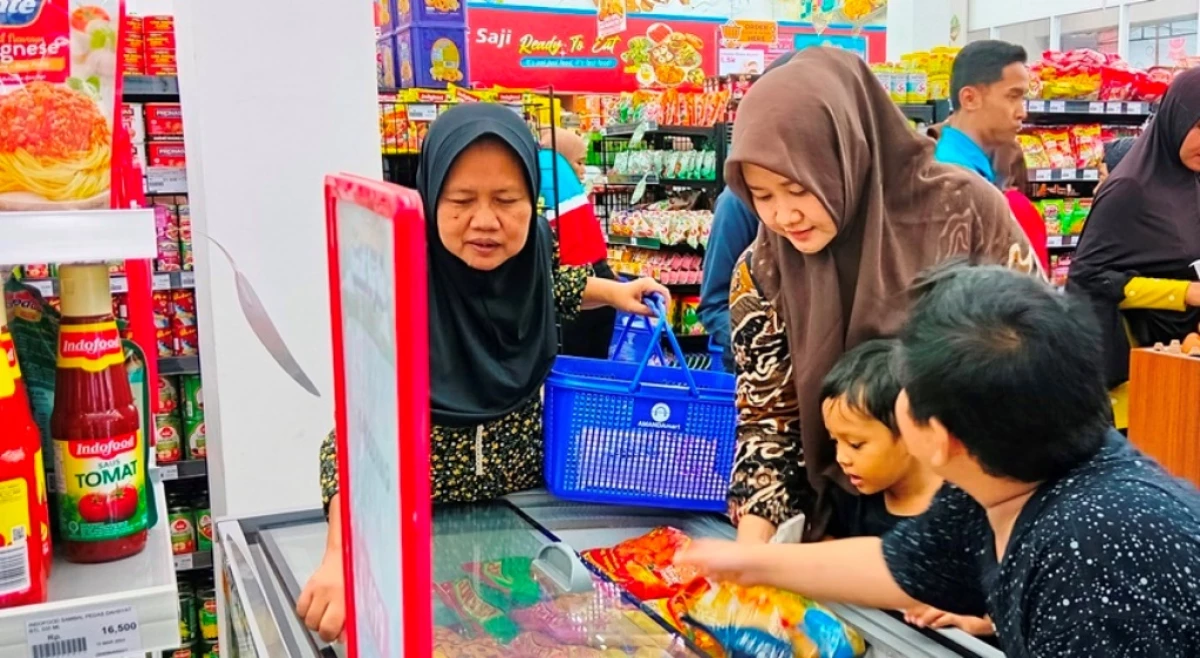 AMANDAmart Hadir di Pagaden, Usung Konsep Fresh & Cool