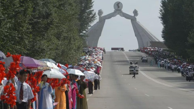 Korut Hancurkan Monumen Simbol Persatuan dengan Korsel