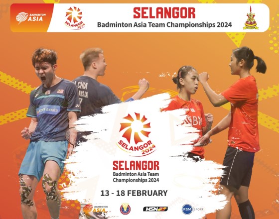 Inilah Jadwal Lengkap Badminton Asia Team Championships (BATC) 2024