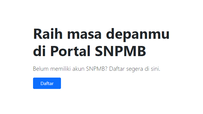 Mulai 14 Februari! Ini Cara dan Link Daftar SNBP 2024