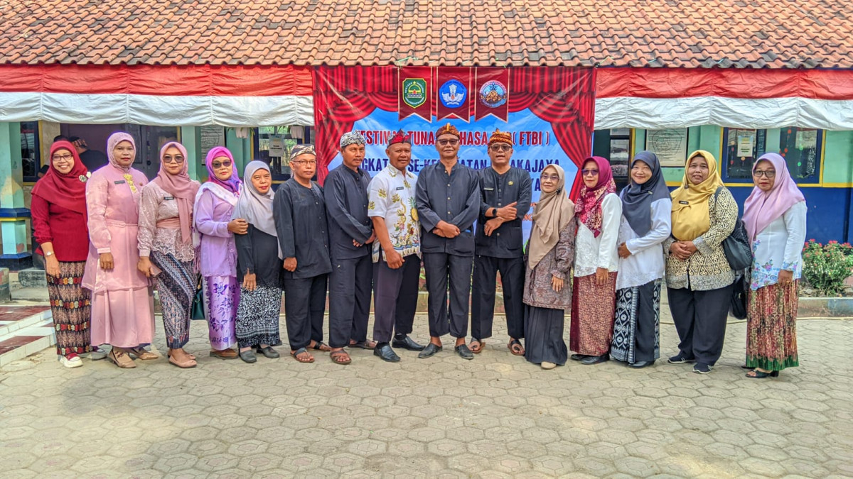 Kelompok Kerja Kepala Sekolah dan Kelompok Kerja Guru Korwil Pusakajaya gelar kegiatan Festival Tunas Bahasa Ibu (FTBI) yang bertempat di SDN Kebondanas, Kamis (22/08).