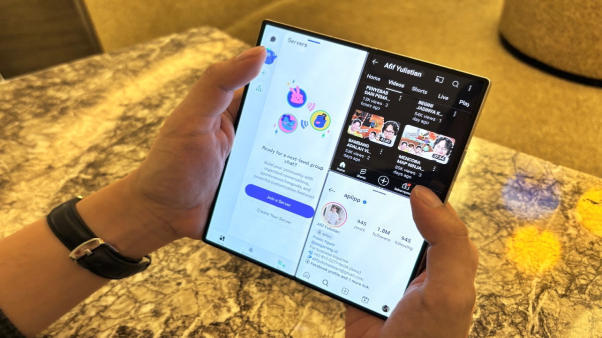 3 Tips Produktif Pakai Galaxy Z Fold6 ala Content Creator Apiipp