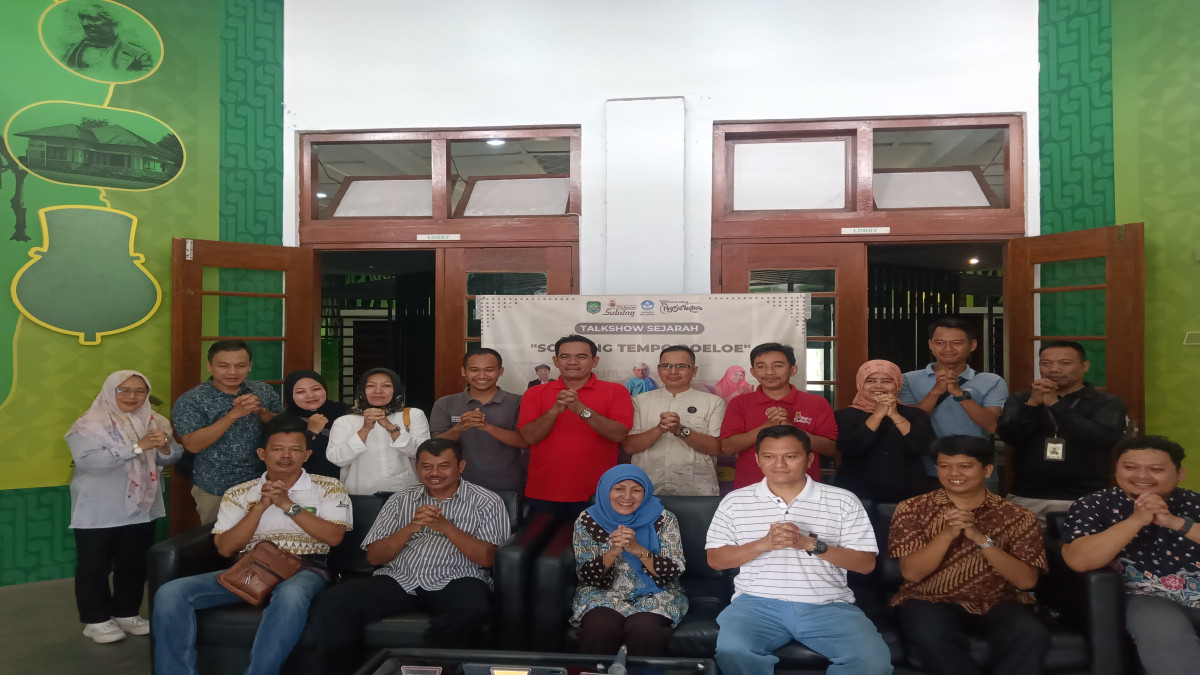 Museum Subang Gelar TalkShow Sejarah "Soebang Tempo Doeloe"