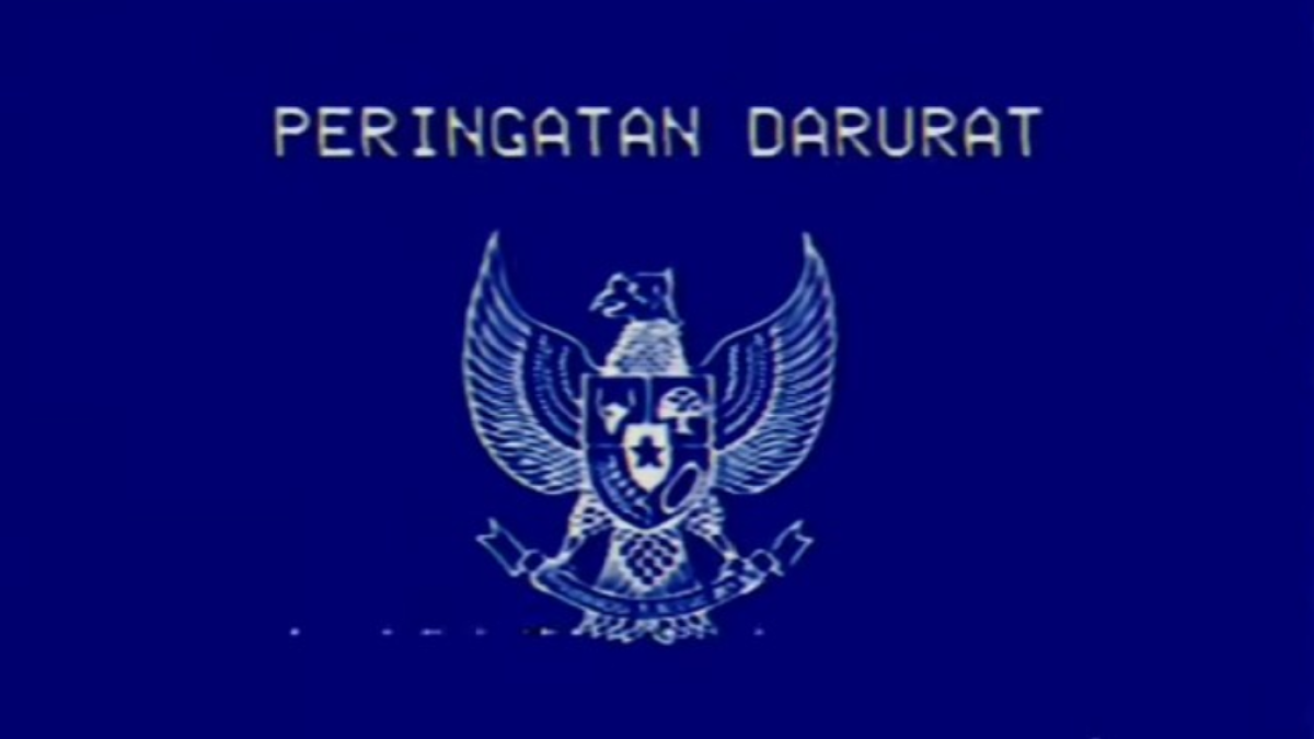 Situs pemerintah di hack dengan logo peringatan darurat Garuda biru