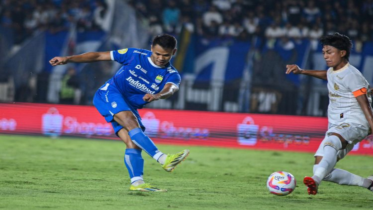 Persib Bandung vs Arema FC, Minggu (25/8/2024) di Stadion Si Jalak Harupat, Soreang, Kabupaten Bandung. Sumber (KOMPAS.com/ADIL NURSALAM)