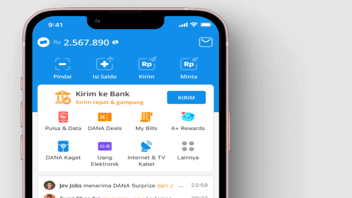 Cara Mudah Masuk ke Aplikasi Dana Tanpa OTP atau Verifikasi Wajah(dana.id)