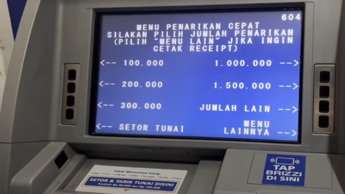 Cara Mudah Ambil Uang di ATM BRI Tanpa Kartu di Tahun 2024