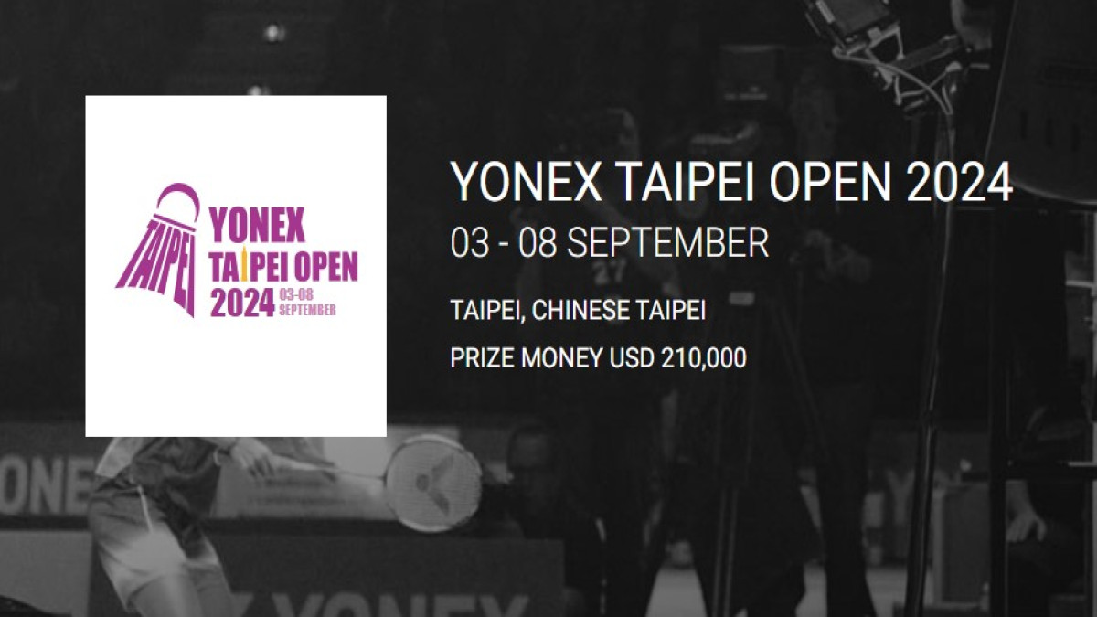 Taipei Open 2024. (Sumber Gambar: Screenshot via BWF Fansite)