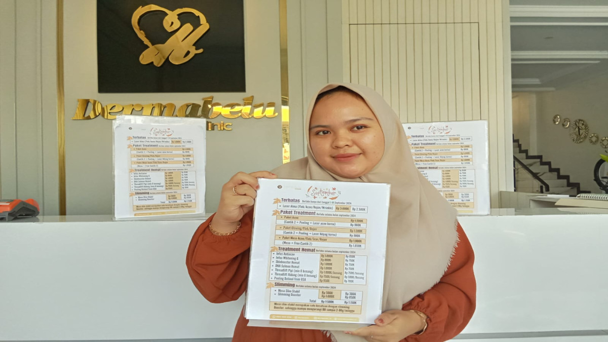 Dermabelu Aesthetic Clinic Berikan Promo Hemat Khusus Bulan September