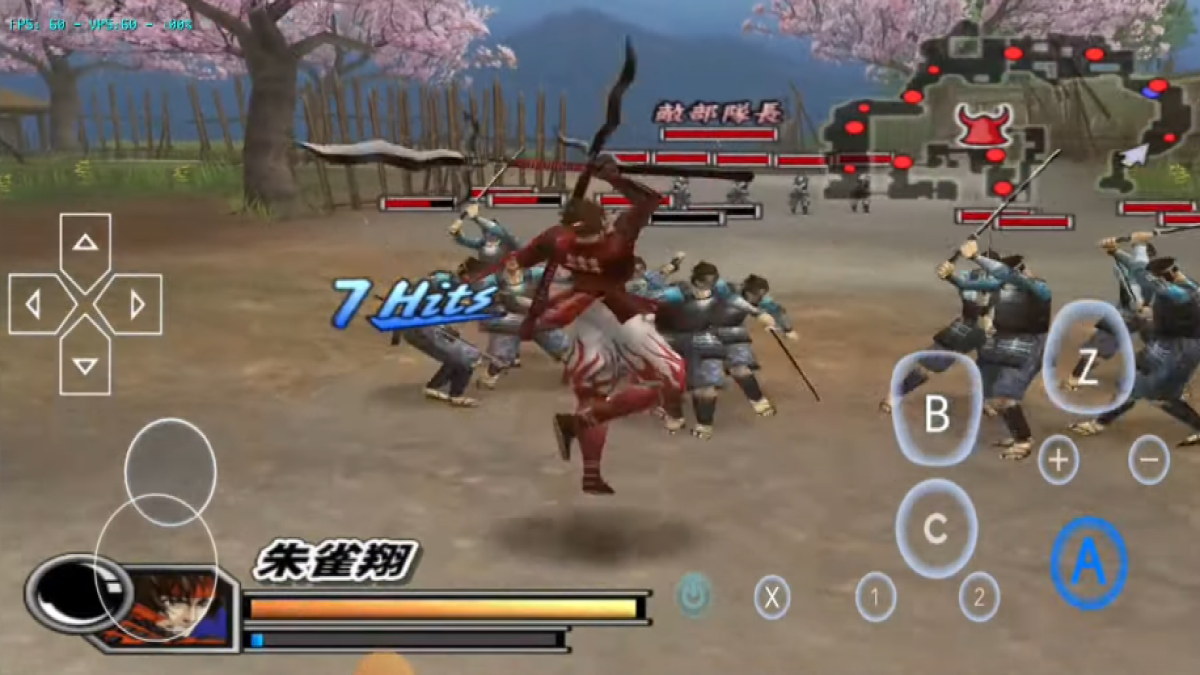 Game Basara 2 Heroes PPSSPP Full Offline Ukuran Kecil Di Android Anti Lag