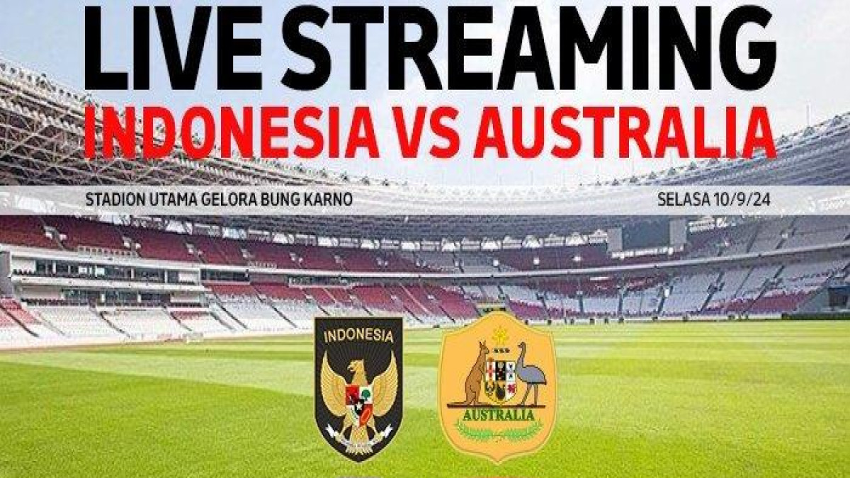 Indonesia vs Australia: Jadwal Siaran Langsung & Live Streaming, Garuda Bidik Kemenangan Perdana!