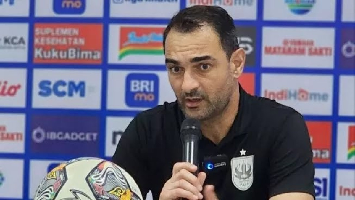 Pelatih PSIS Semarang Gilbert Agius Sumber (ANTARA/ I.C.Senjaya)