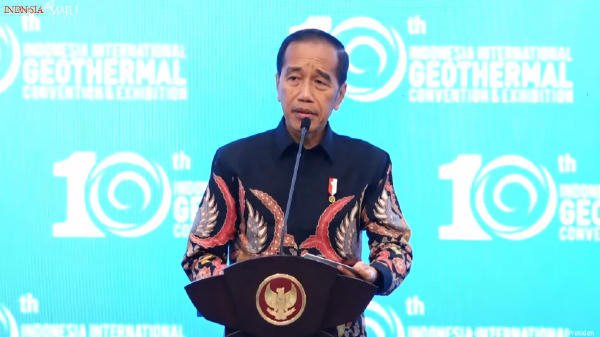 Buka IIGCE Tahun 2024, Presiden: Indonesia Pemilik Potensi Besar Geotermal