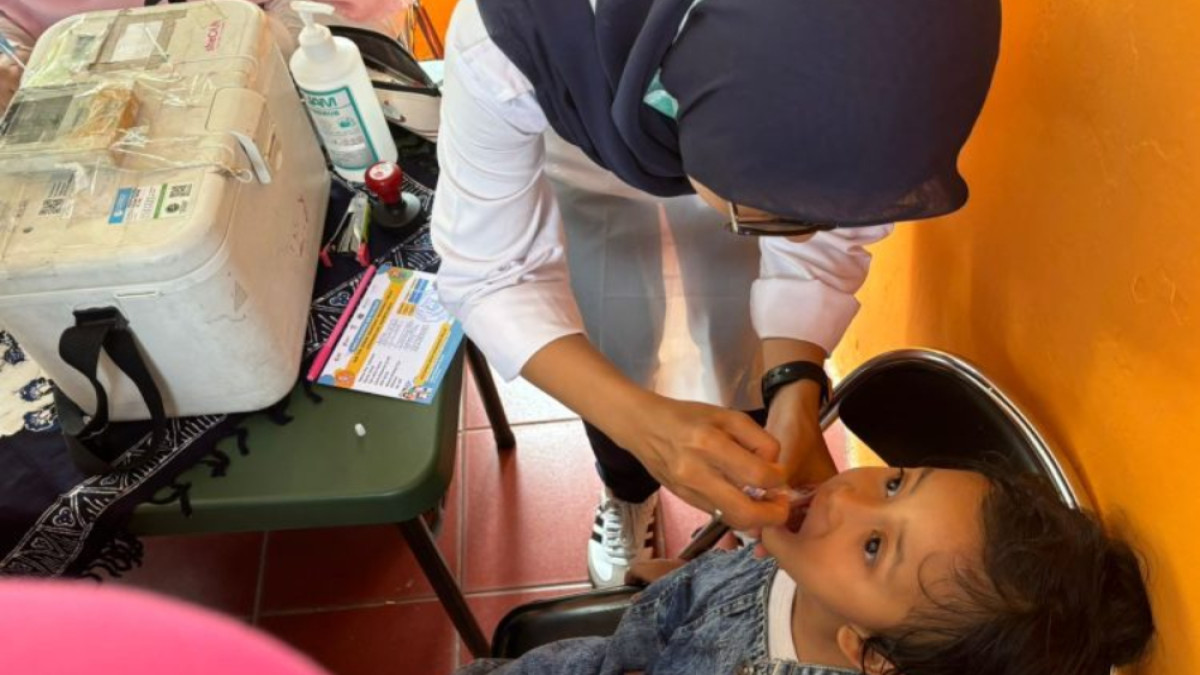 Kemenkes Perpanjang Pelaksanaan PIN Polio Hingga 23 September