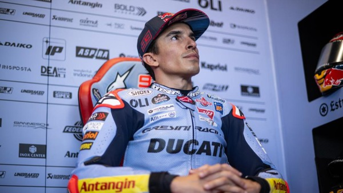 Marc Marquez ikut parade MotoGP Mandalika. Sumber Foto: dok.Istimewa