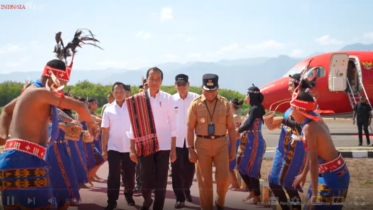 Kunker Hari Ketiga, Presiden Jokowi Akan Tinjau Pasar dan Sekolah di Kabupaten Alor