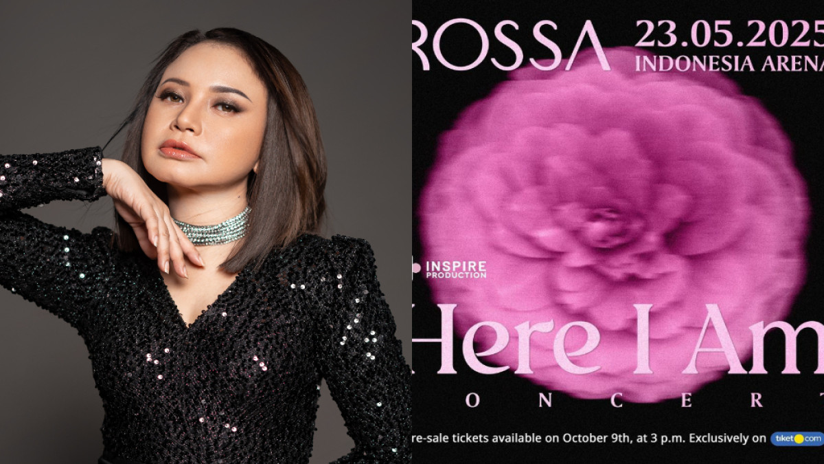 Rossa Gelar Konser Here I Am Mei 2025 di Indonesia Arena, Catat Jadwal dan Harga Tiketnya!