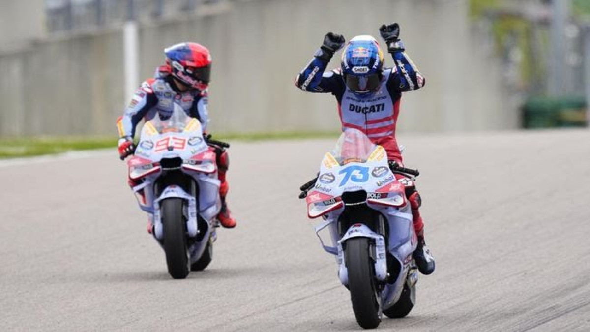 Alex Marquez dan Marc Marquez gagal finis di MotoGP Mandalika 2024. (Sumber Foto: NurPhoto via Getty Images)