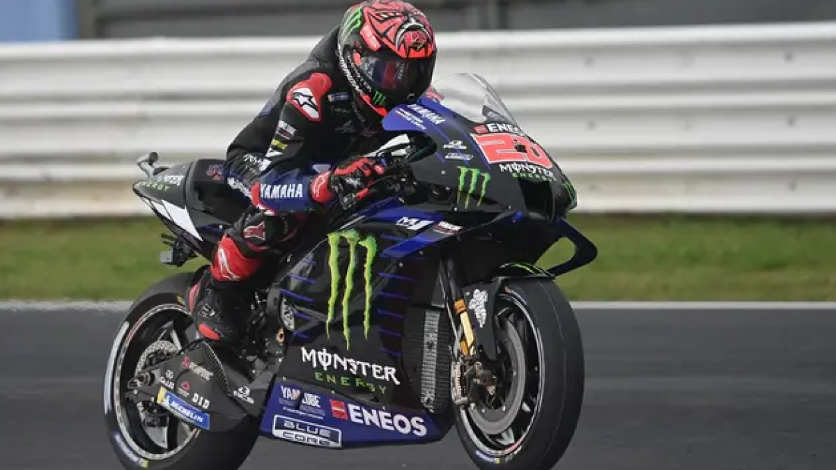 Fabio Quartararo menjadi pembalap pertama Yamaha yang berhasil menjuarai MotoGP setelah enam tahun atau 2015. (AFP/Andreas Solaro)