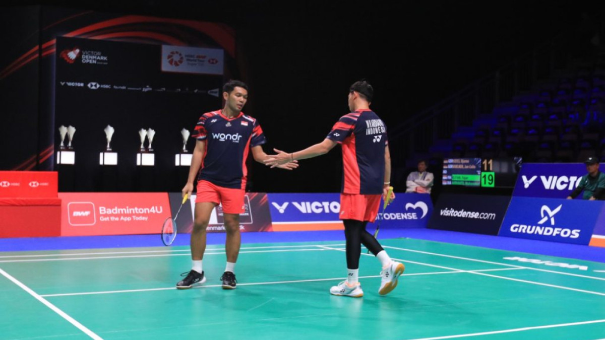 Jadwal Denmark Open 2024 Sabtu, 19 Oktober: Fajar/Rian Hadapi Kim/Anders di Semifinal