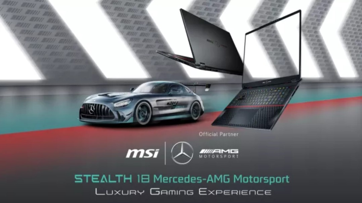 MSI Stealth 18 Mercedes-AMG Motorsport A1V: Perpaduan Performa dan Kemewahan